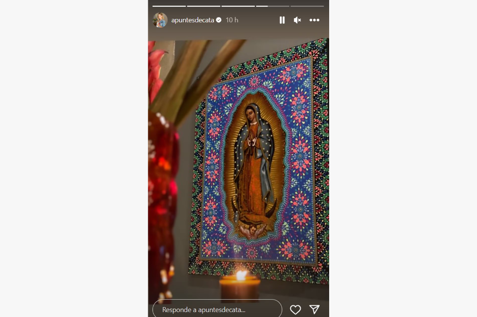 Catalina Gómez y su ritual para bendecir el Año Nuevo ¿a qué santo le rezó