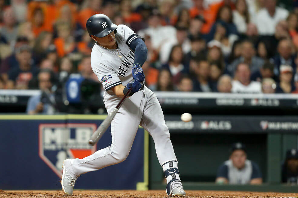 Urshela conectó cuadrangular en la victoria de los Yankees sobre los Astros