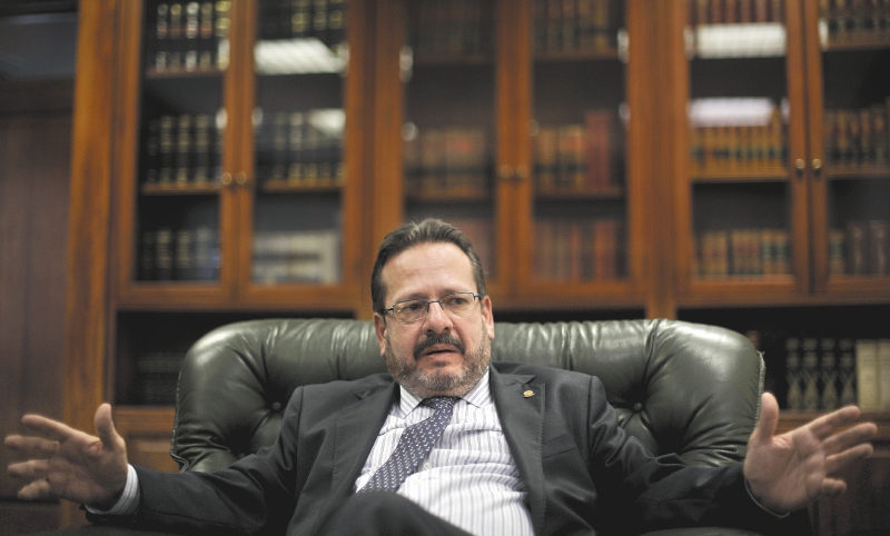 Rigoberto Echeverri fue elegido presidente de la Corte Suprema el pasado 8 de junio. / Óscar Pérez