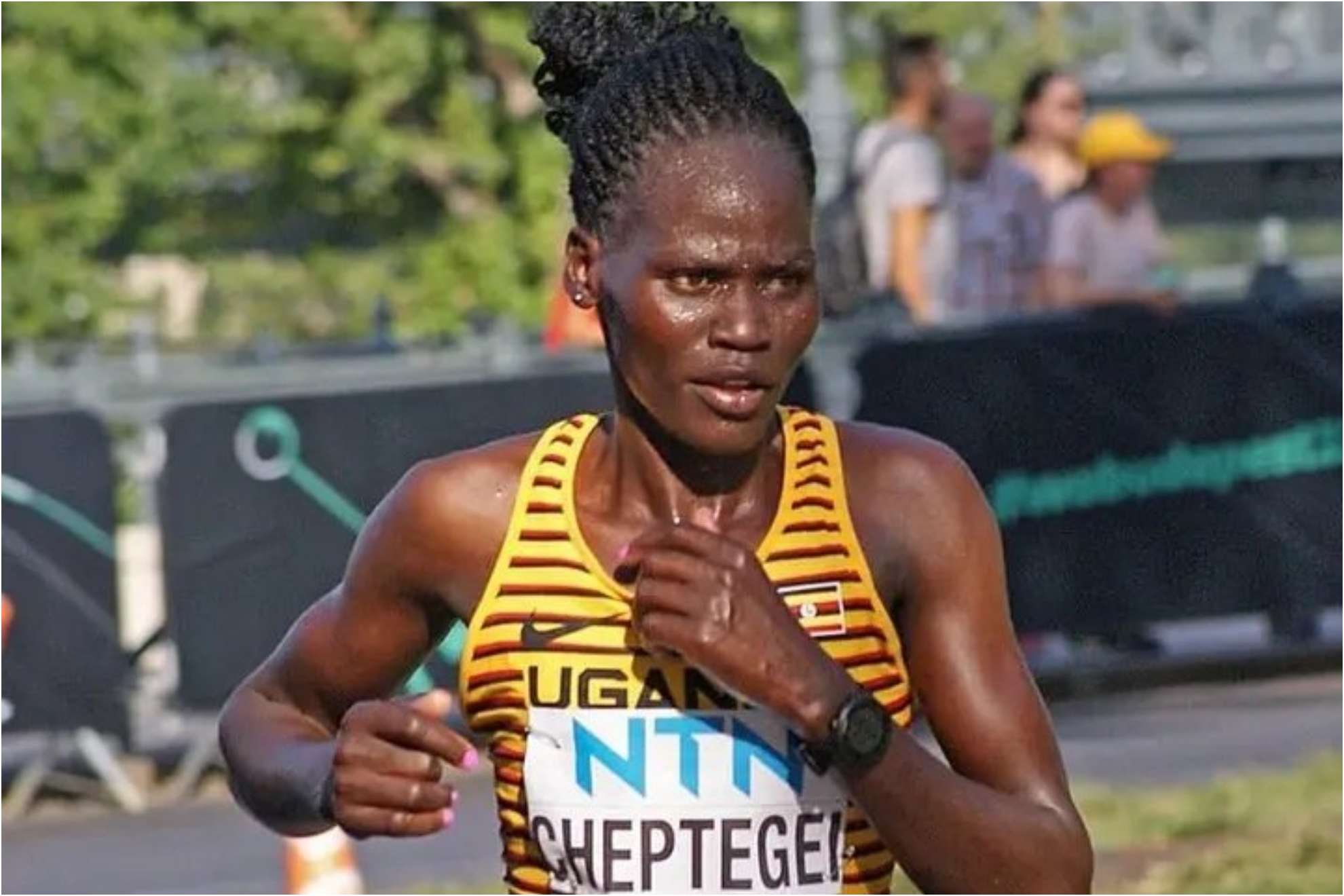 Feminicida de Rebecca Cheptegei, maratonista quemada viva, murió en el hospital