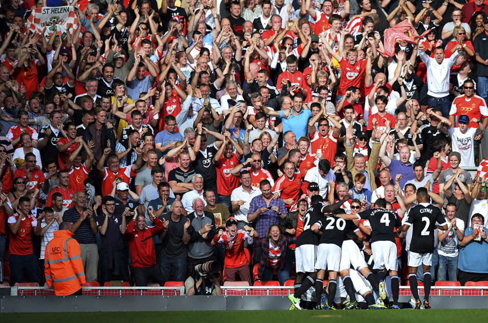 Southampton sorprendió y venció al Liverpool como visitante