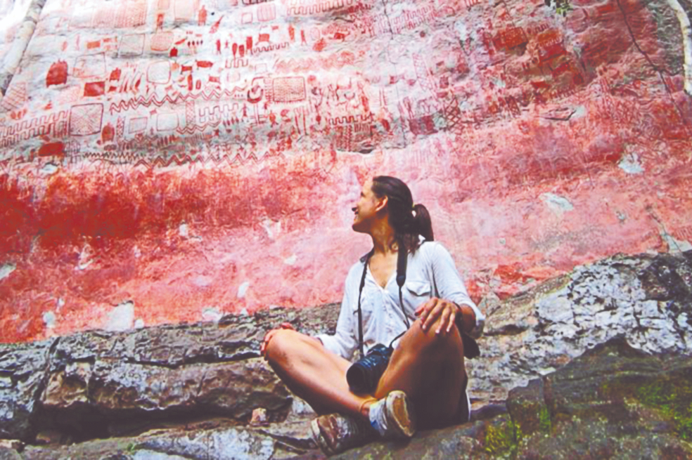 En Cerro Azul, Guaviare, se pueden ver pinturas de más de doce mil años de antigüedad.
