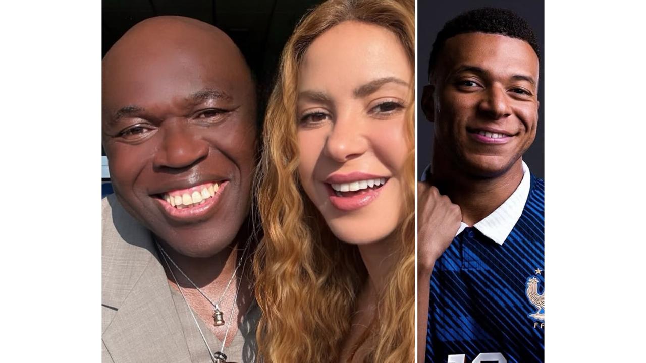 ⁠Shakira sorprende con revelación sobre Mbappé y celebra con el padre del jugador francés