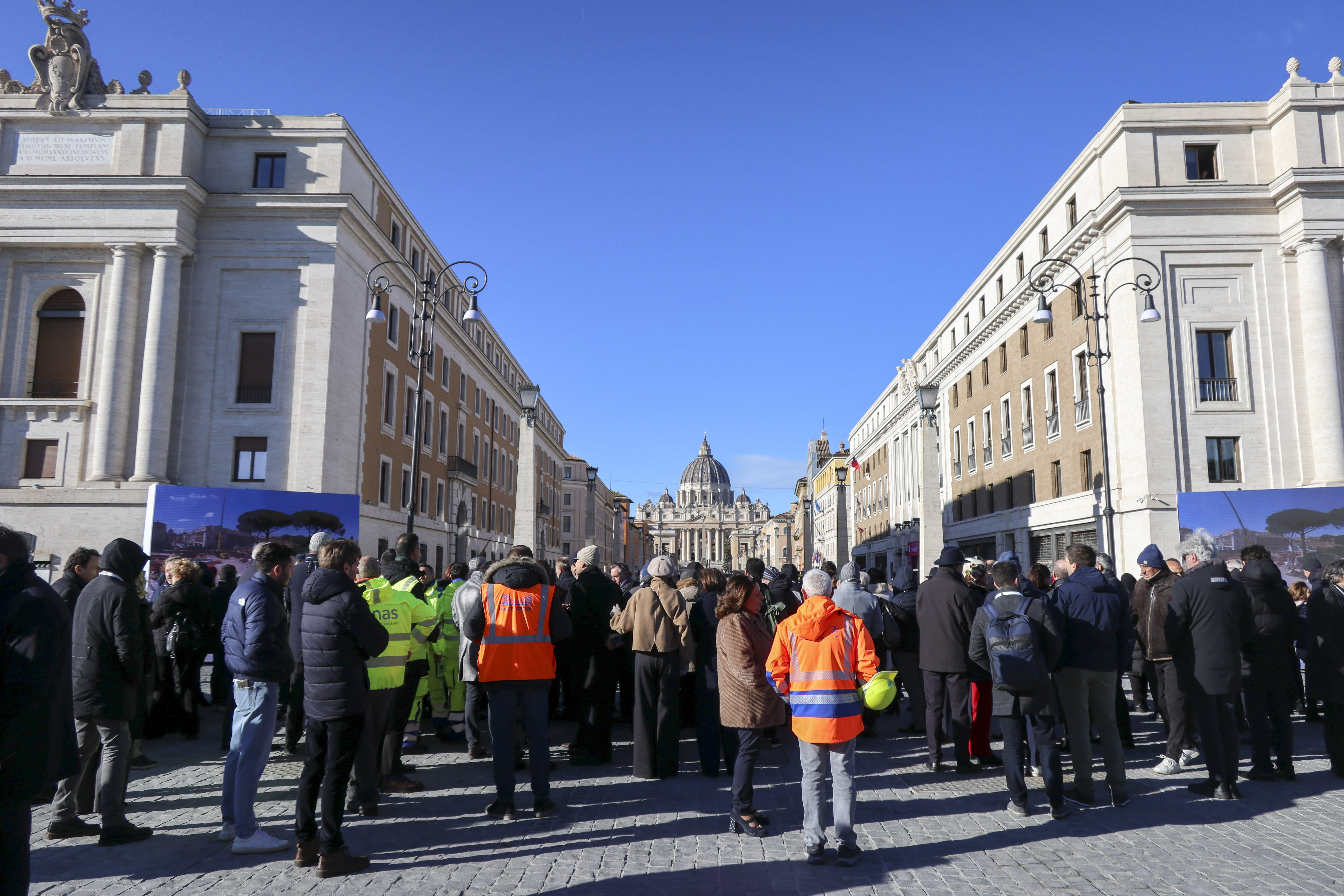 Así es Plaza Pia, la gran obra insignia del Jubileo que se inauguró en Roma