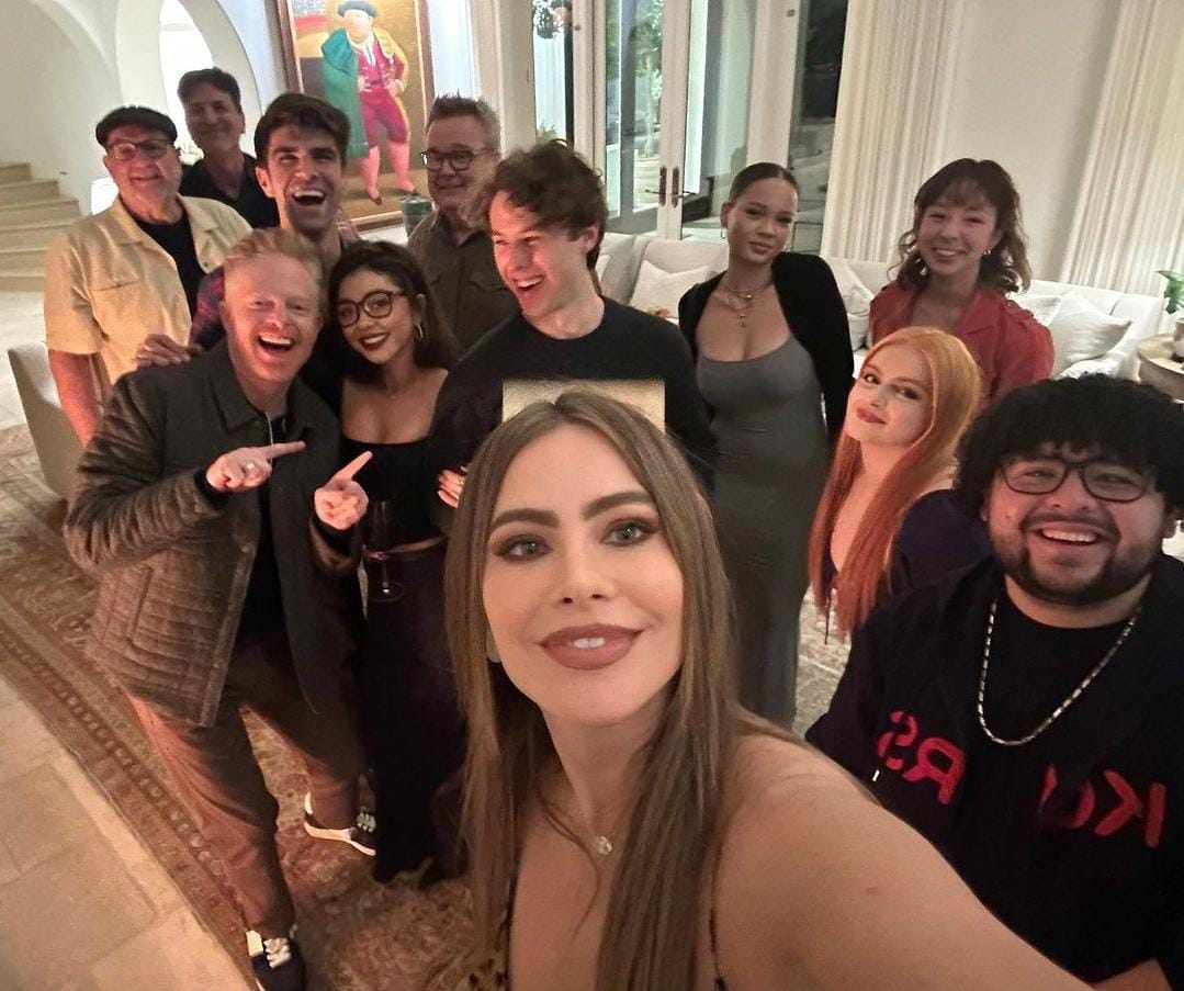 Sofía Vergara se reencontró con el elenco de Modern Family: estas son las fotos