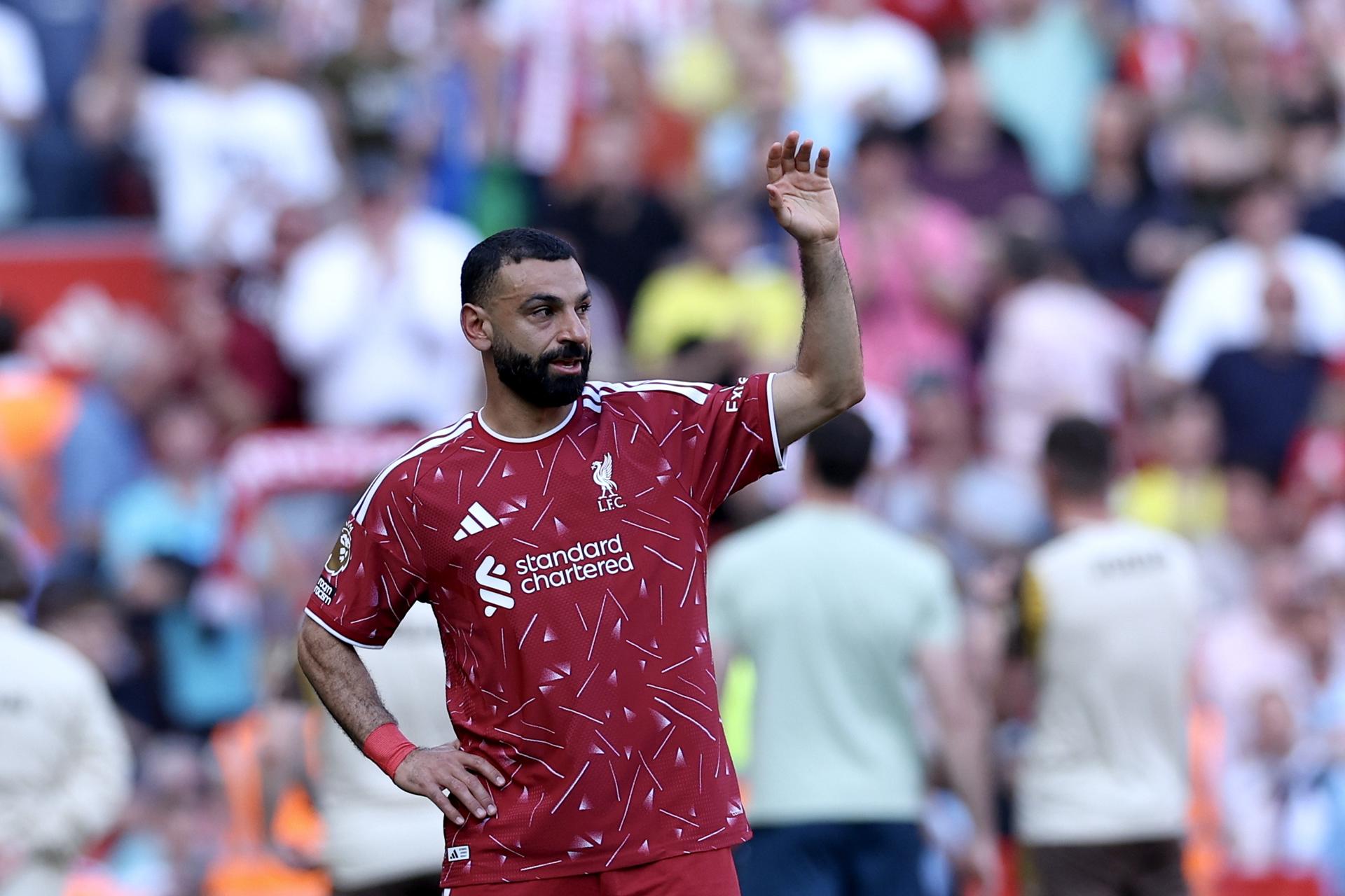 Entre lágrimas y aplausos: así fue la despedida de Salah en Liverpool con nuevo récord