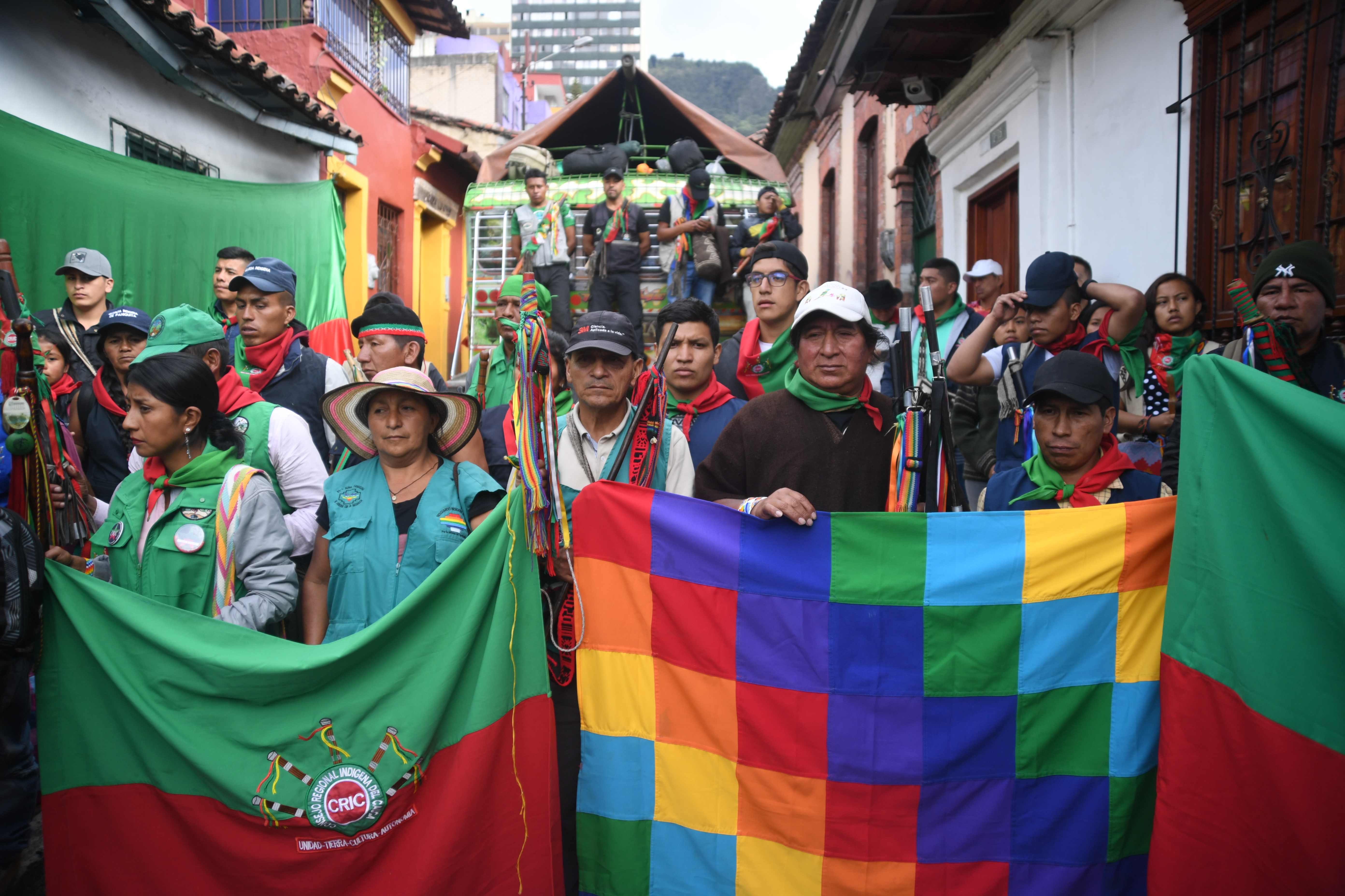 Más de 14.000 indígenas llegarán a Bogotá para movilizarse “en defensa de la vida”