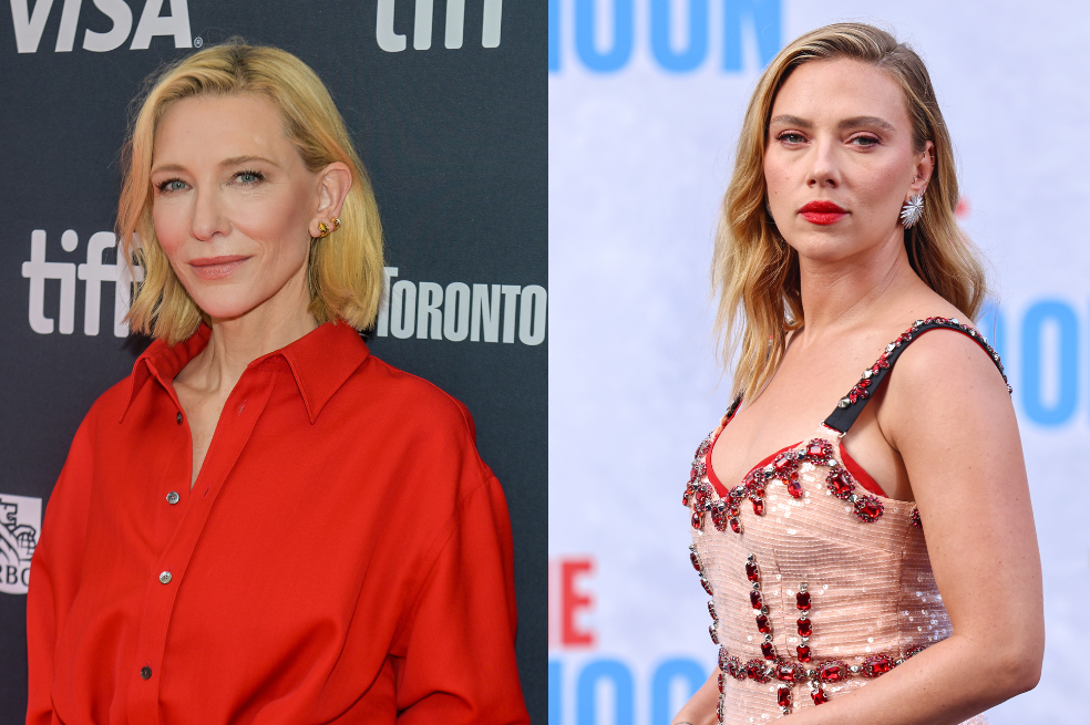 Cate Blanchett y Scarlett Johansson se pronunciaron contra la IA junto a más de 700 artistas
