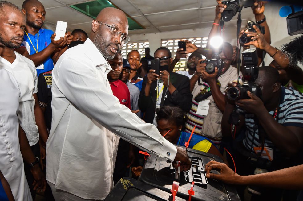 George Weah, el futbolista que llegó a ser presidente
