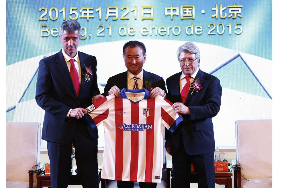 Magnate chino le apuesta al Atlético de Madrid