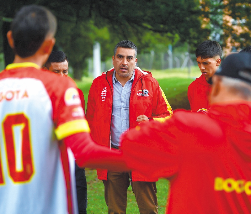Jorge Chaparro, presiente Liga de Fútbol de Bogotá