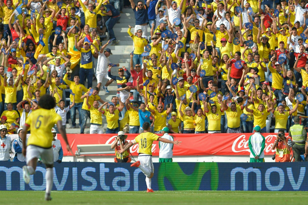 Colombia, la afición a la que más caro le sale ir al Mundial