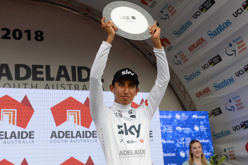 Egan Bernal ganó su primer título con el Sky