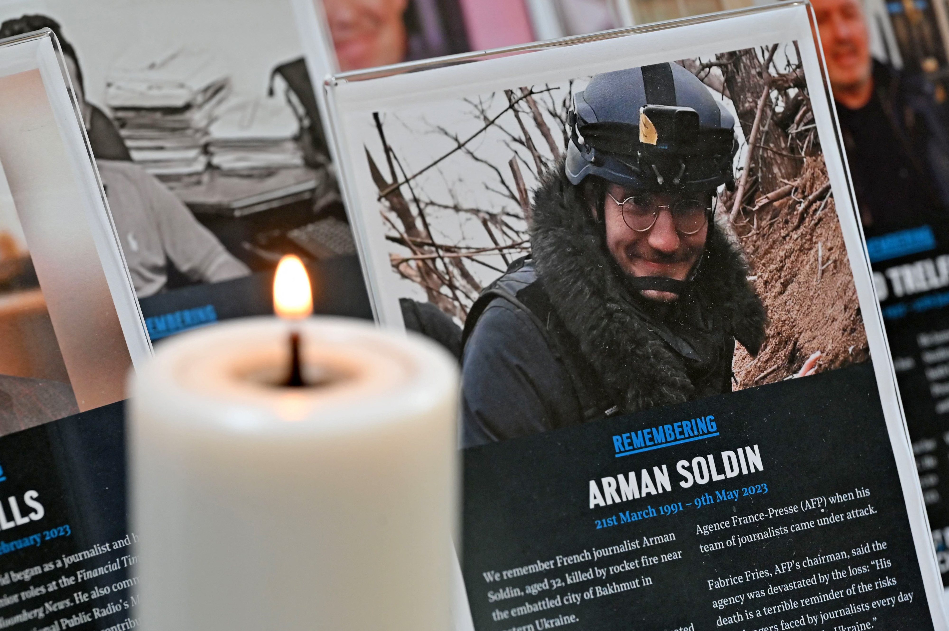 Francia investiga como crimen de guerra la muerte de periodista en Ucrania