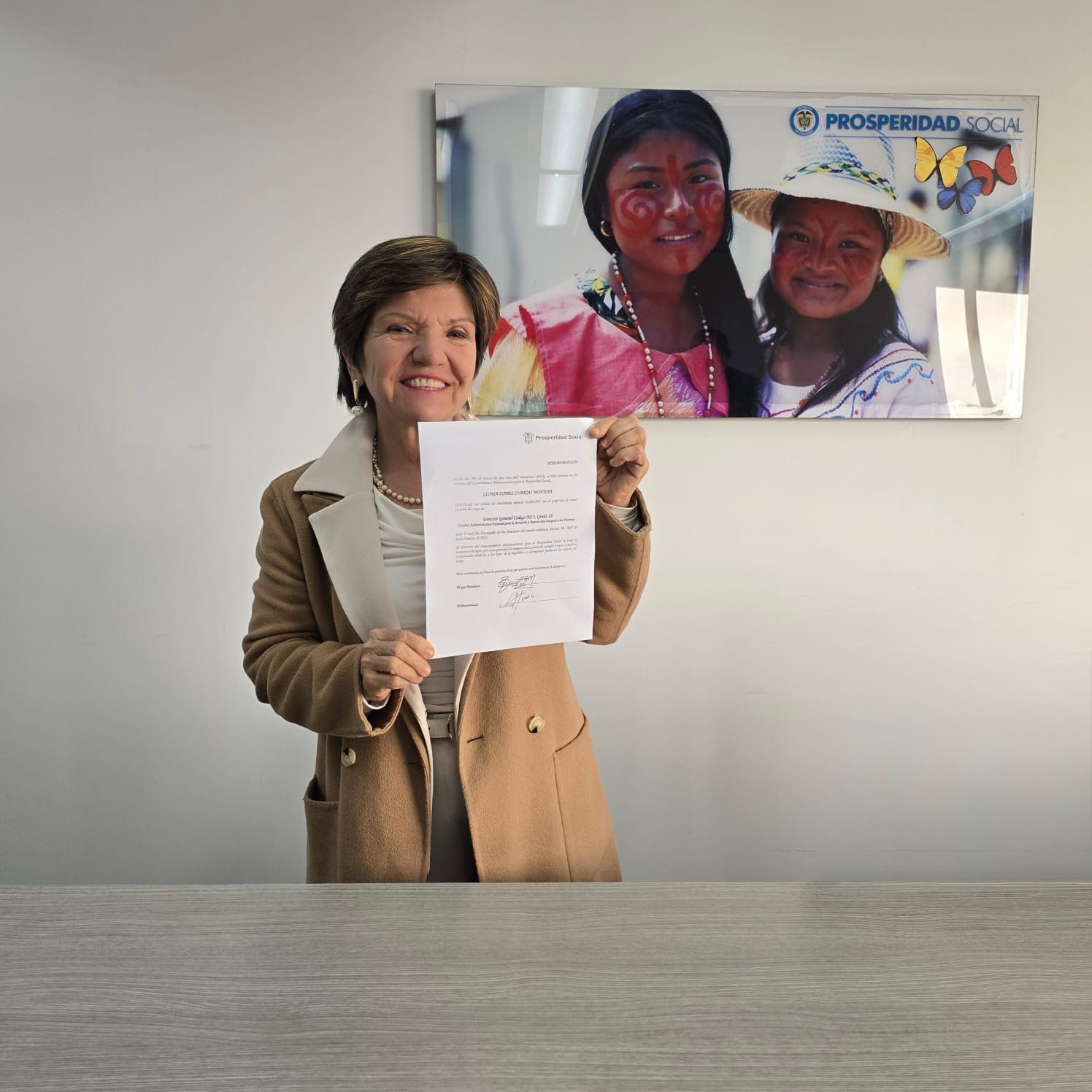 Gloria Cuartas será la directora encargada de la Unidad para las Víctimas