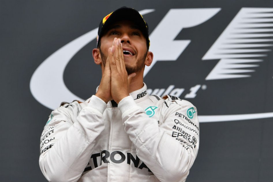 Hamilton ganó en Austria. Foto: AFP