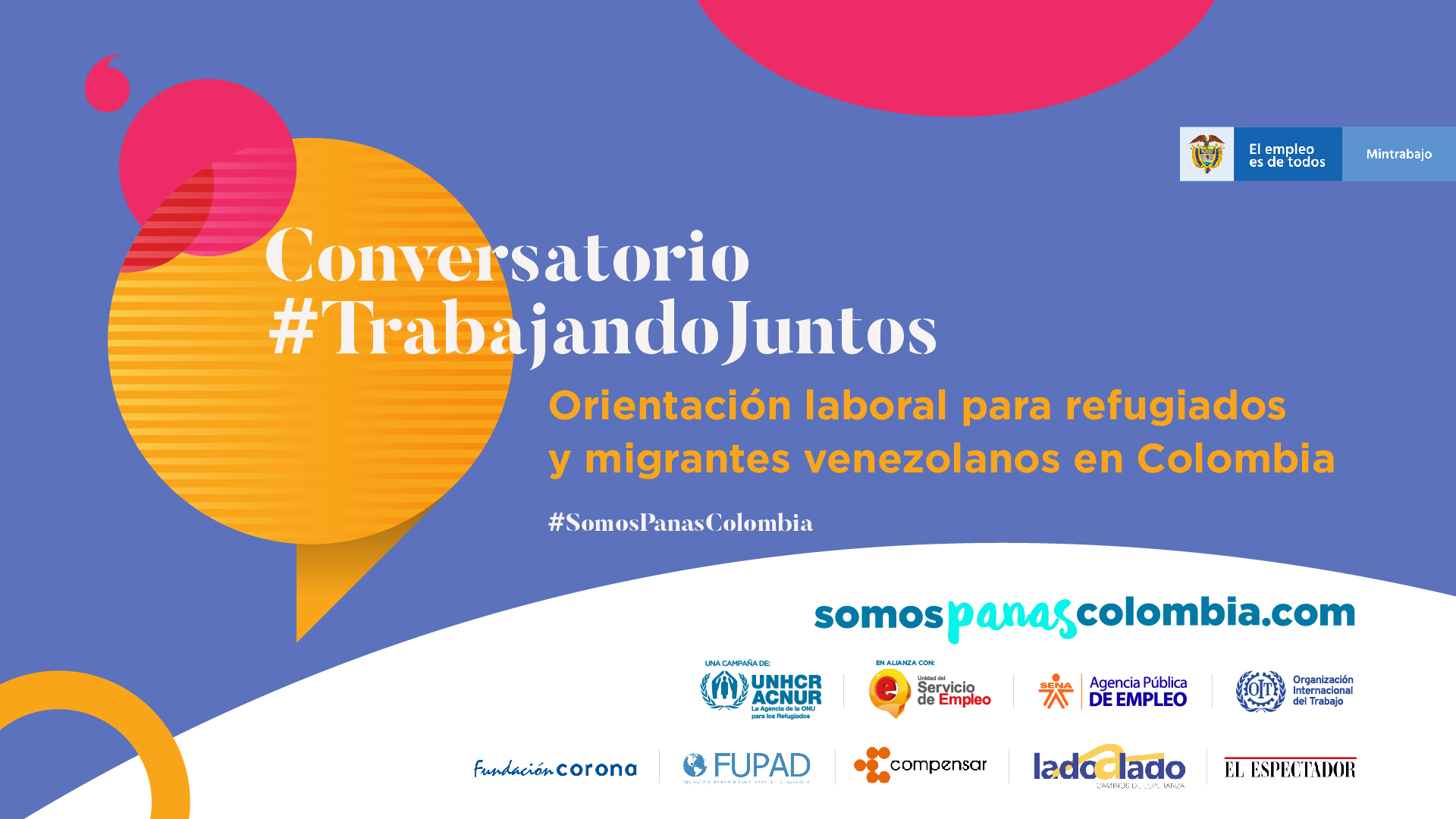Conversatorio: Orientación laboral para refugiados y migrantes venezolanos