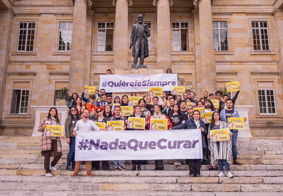 Durante la radicación del proyecto se escucharon testimonios de familiares  sobrevivientes a prácticas de conversión.
