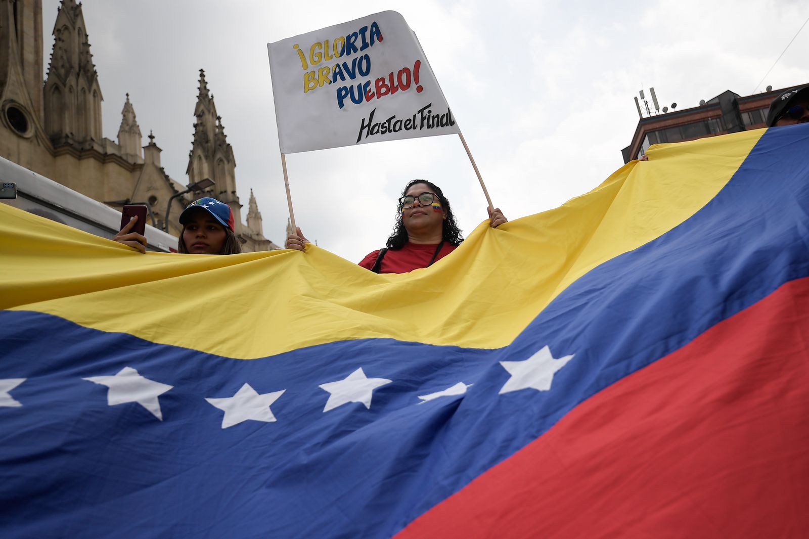 Los manifestantes atendieron al llamado de la líder María Corina Machado para exigir el respeto por la elección de Edmundo González en las últimas elecciones.