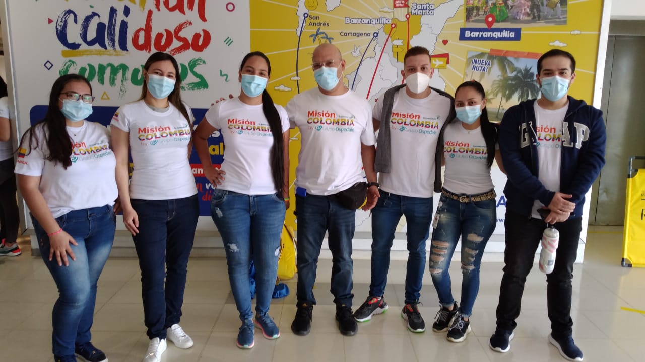 Misión medica llega a Medellín para apoyar la crisis por el COVID-19
