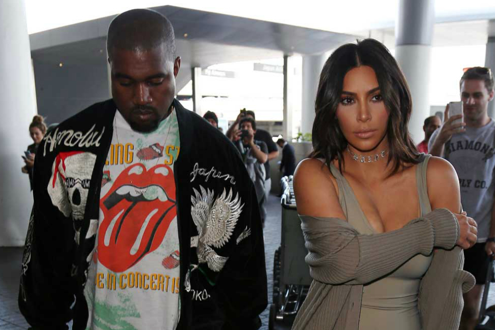 Kim Kardashian y Kanye West, peleados por una canción muy «íntima»