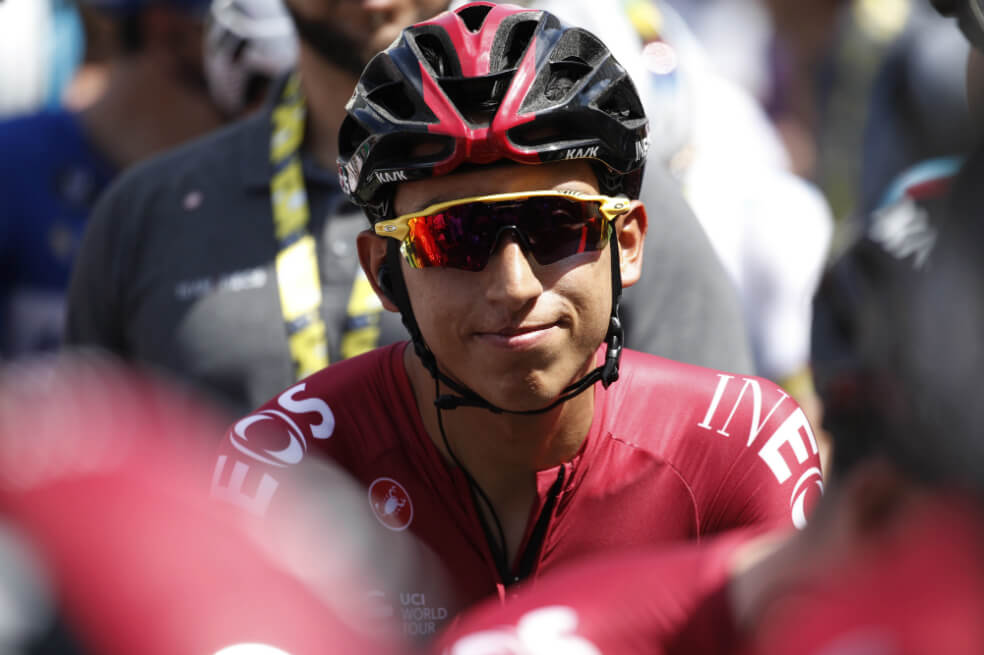 Egan Bernal, tranquilo por lo que viene en el Tour