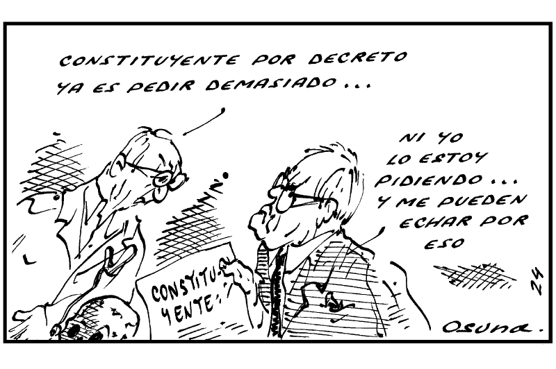 Exmagistrado en apuros