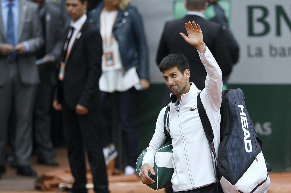 Djokovic quedó eliminado del Roland Garros tras caer ante Dominic Thiem