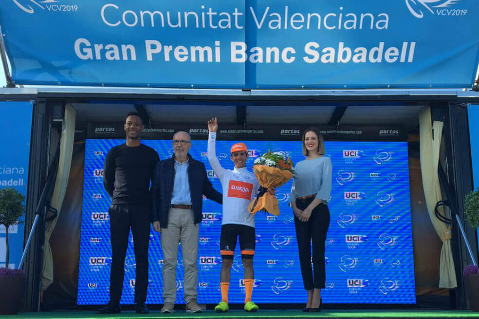 Sergio Higuita llegó sexto y pasó a ser el mejor joven en la Vuelta a Valencia