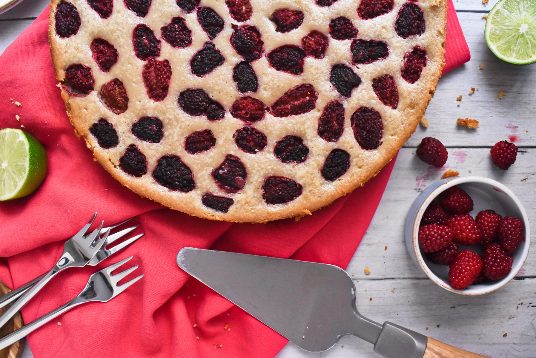 Aquí está la receta para hacer un “pie” de frutos rojos
