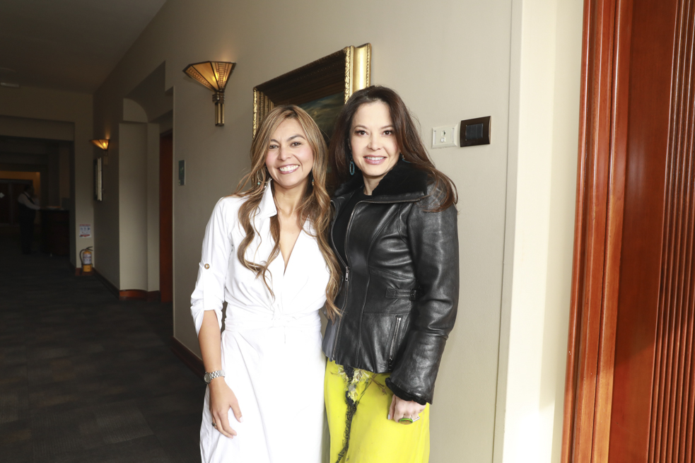 Cristina Estupián y Coraima Torres