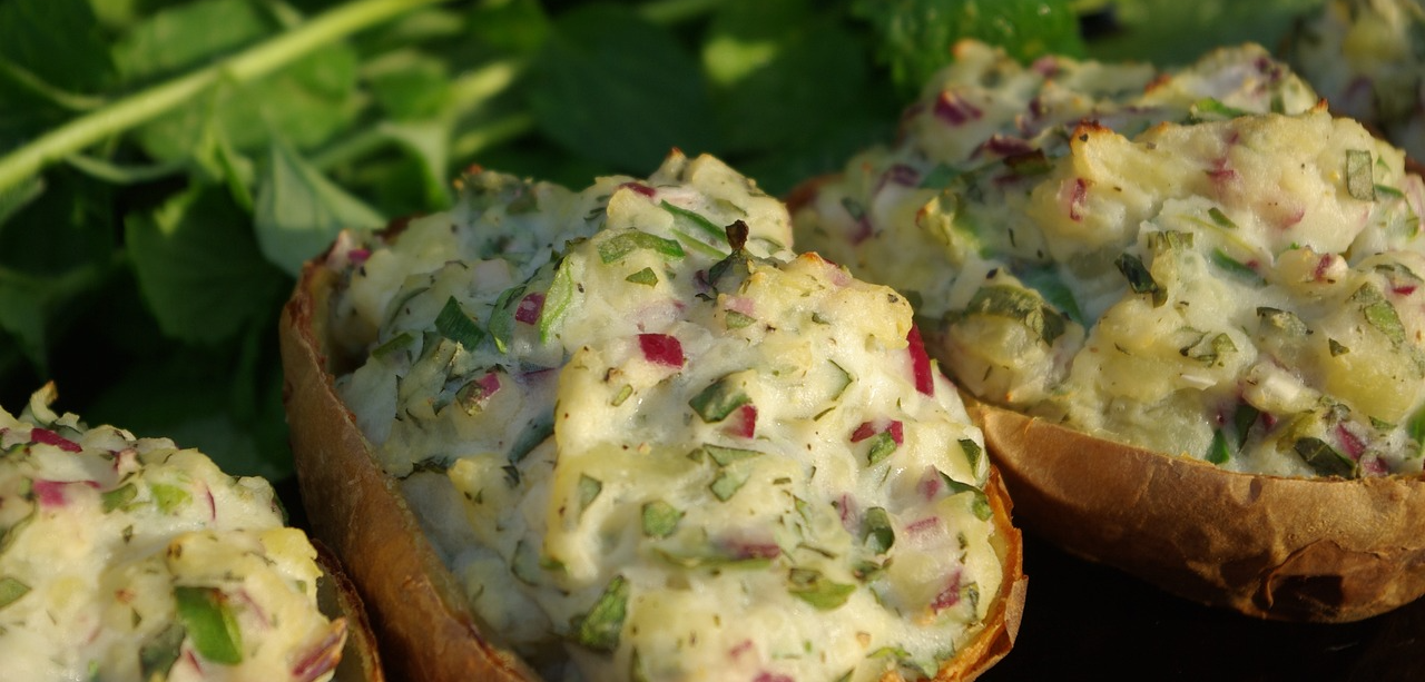 Receta: así se prepara una papa rellena navideña