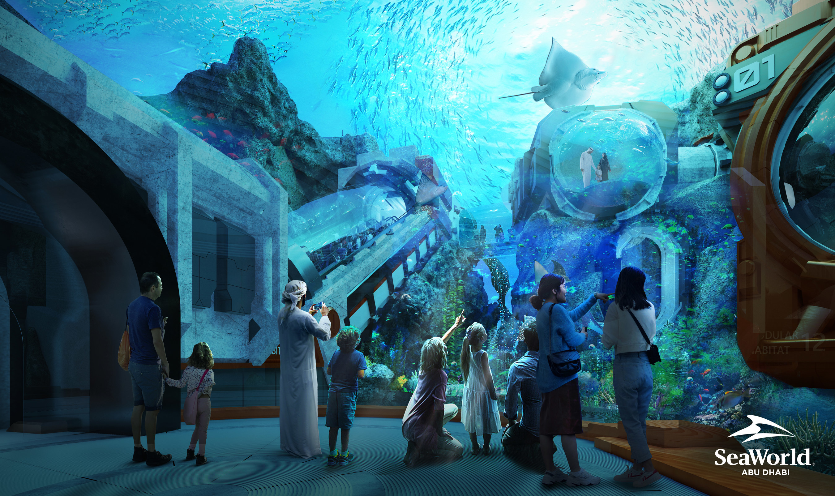 Parque temático de vida marina de última generación se estrenará en 2023