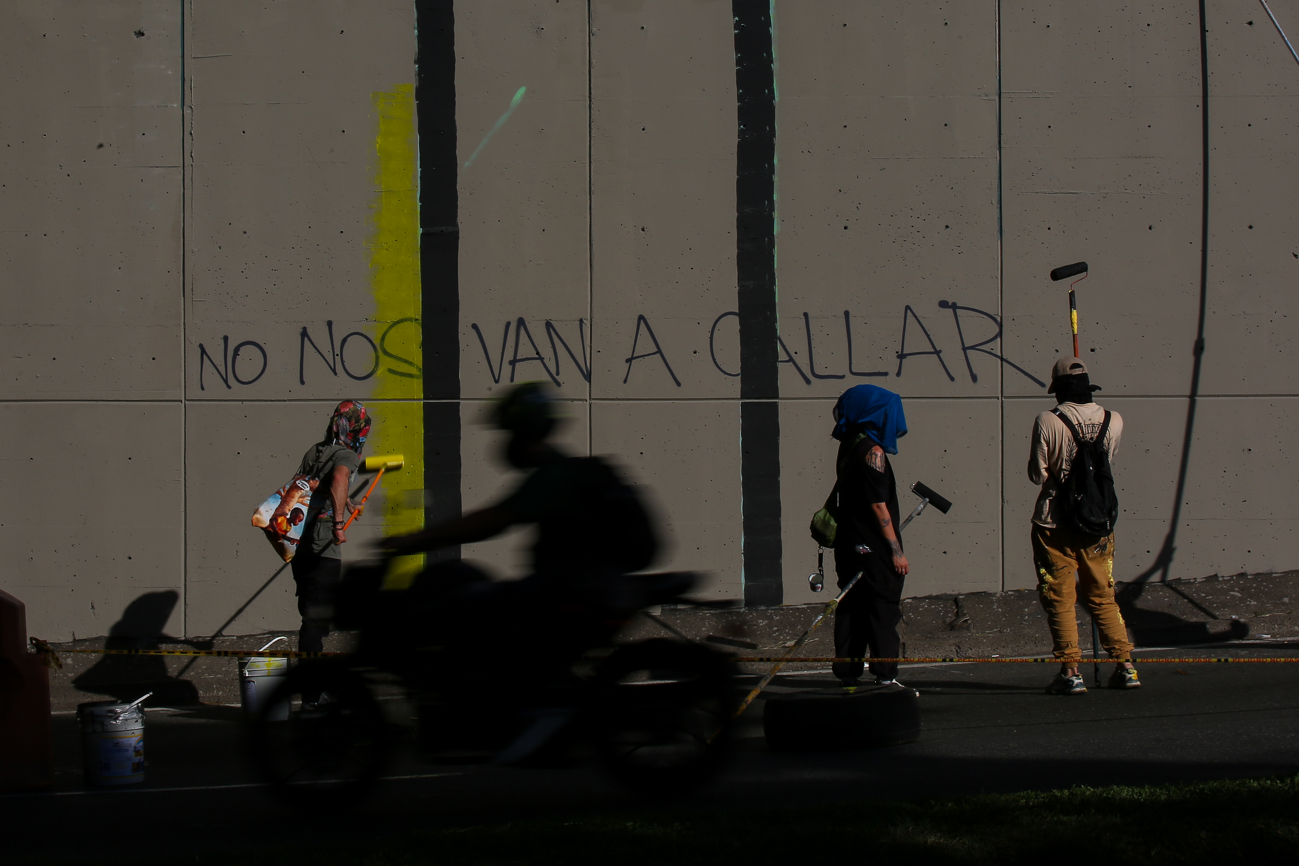 Mural "Las cuchas tienen razón"