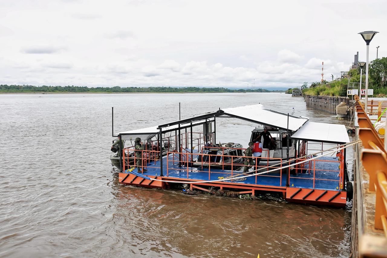 Barrancabermeja inaugura muelle fluvial y terminal para mejorar conectividad