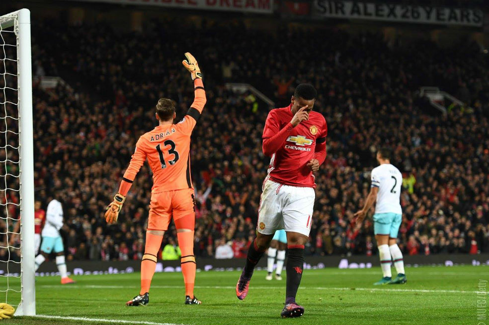 Próximo gol de Martial le costará al Manchester United 10 millones de euros