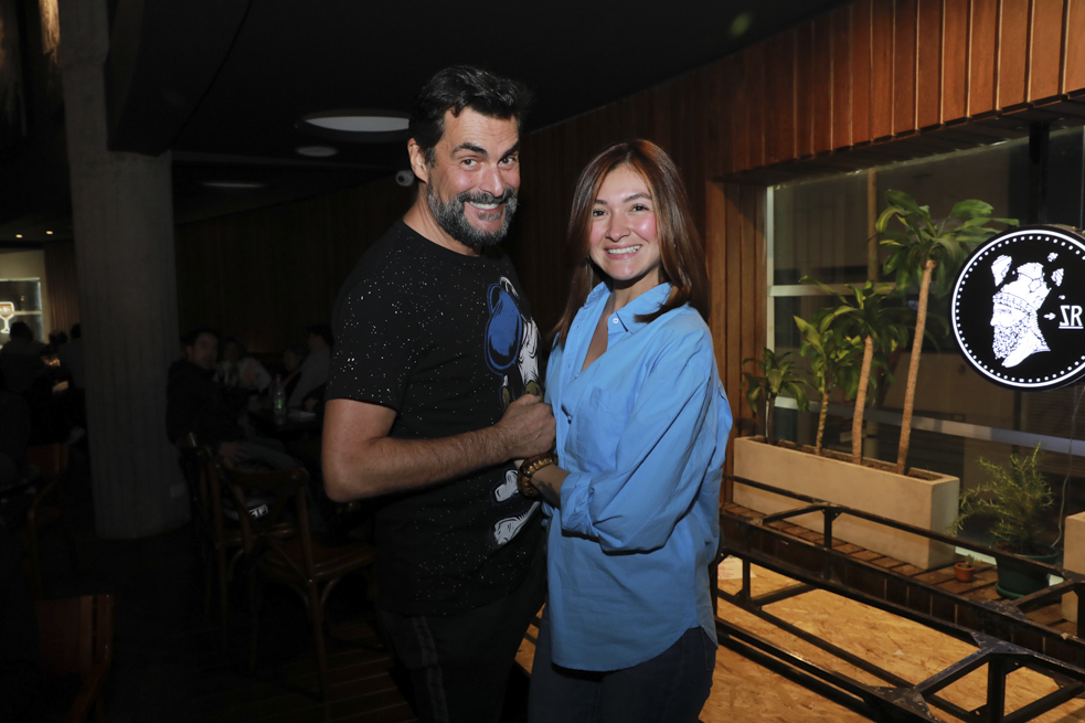 Rafa Taibot y Paula Diaz