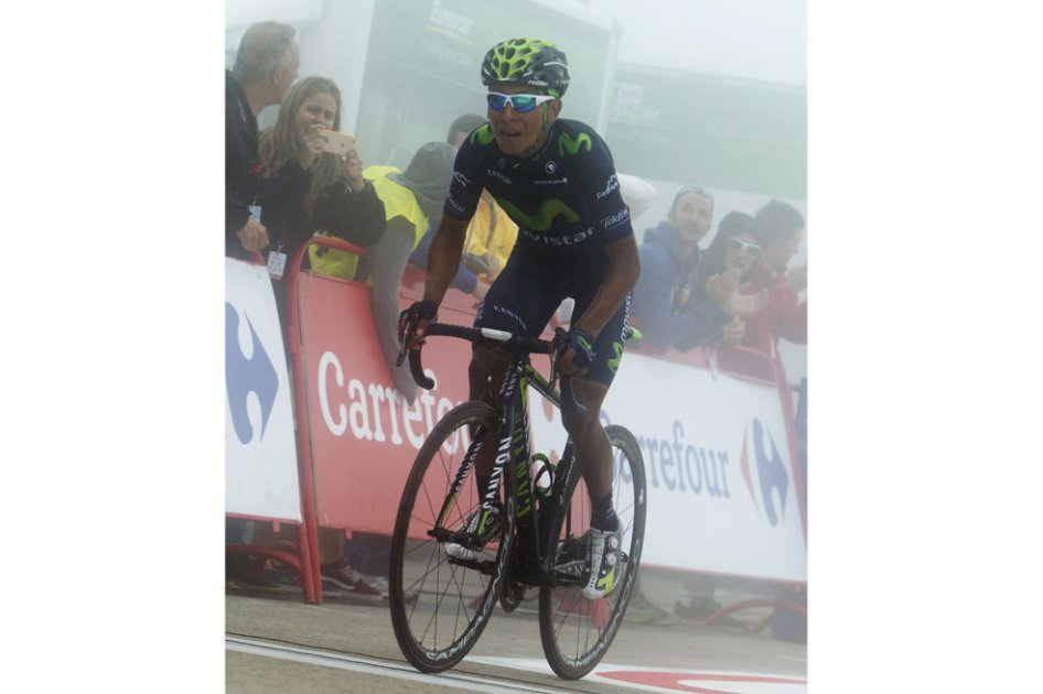 Nairo Quintana regresó al top-10 de la clasificación general de la Vuelta a España. Foto: AFP