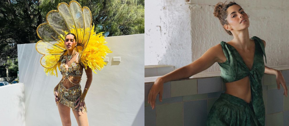 Paulina Vega recuerda cómo practicaba para el Carnaval cuando apenas era una niña