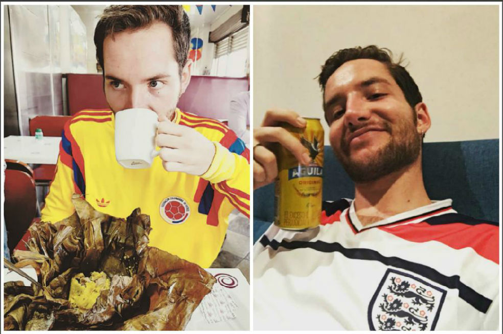 La historia de un inglés amante del fútbol que vive en Colombia y apoya a la tricolor