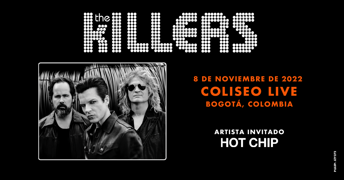 The Killers y Hot Chip se presentarán en el Coliseo Live de Bogotá en noviembre