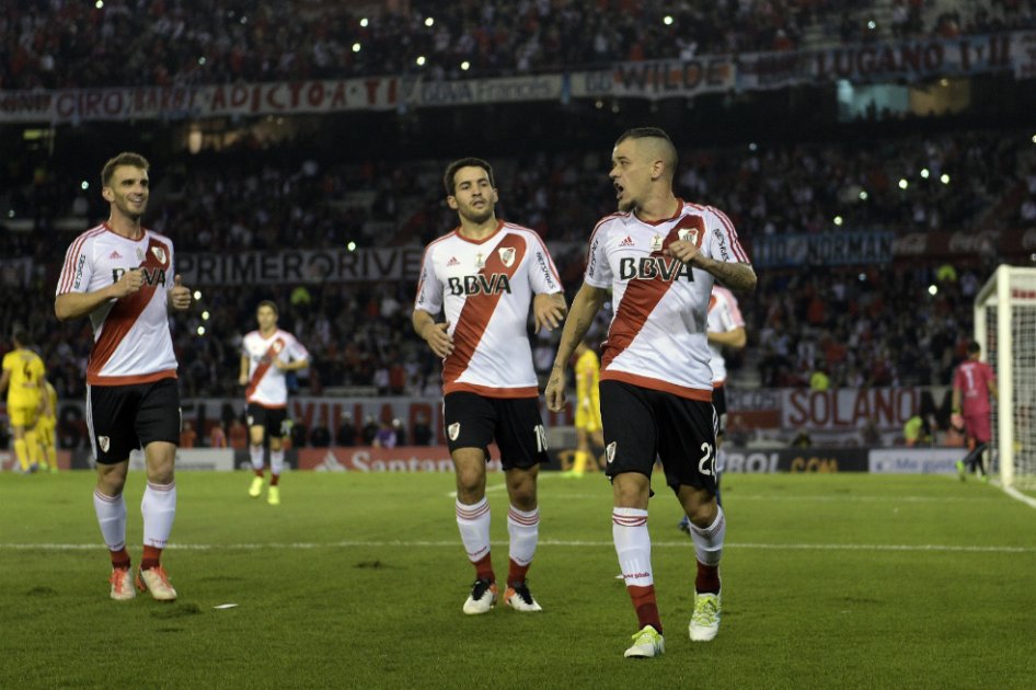 River Plate goleó 4-3 a Trujillanos y ganó el Grupo 1 de la Copa Libertadores