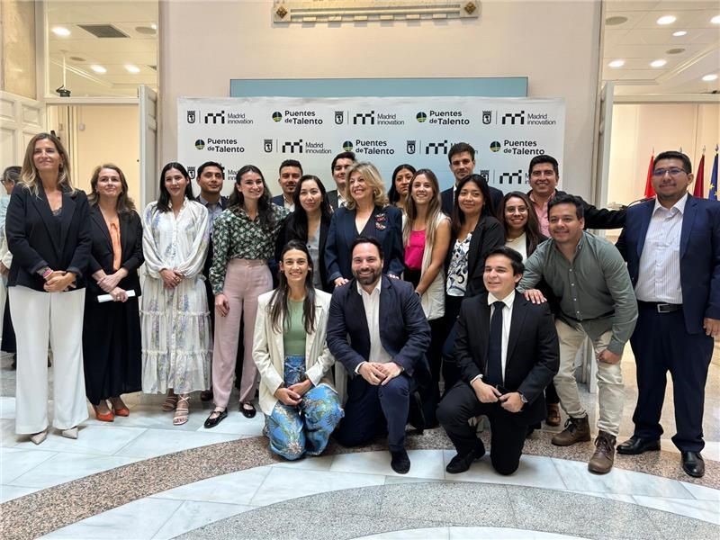 Los ganadores de Puente de talento.