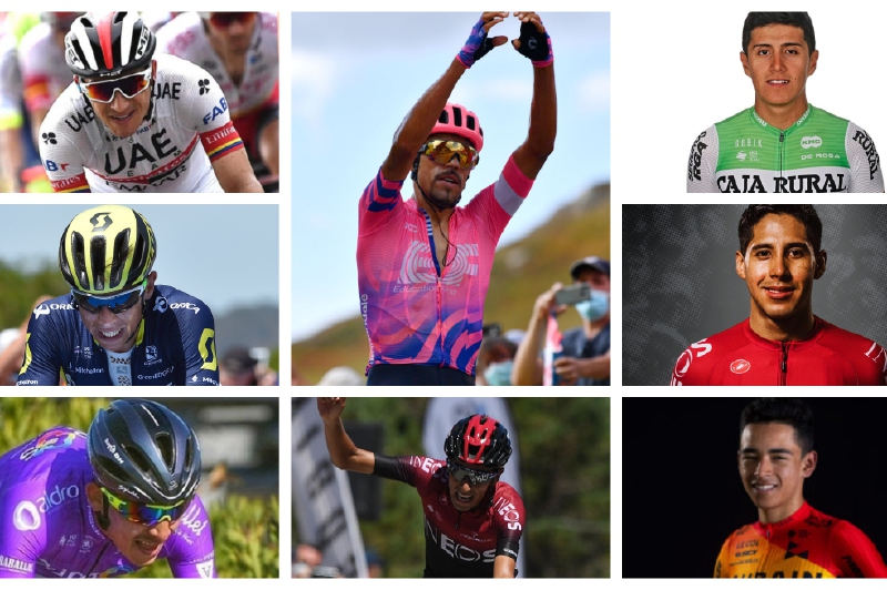 Con ocho colombianos arranca  la Vuelta a España 2020