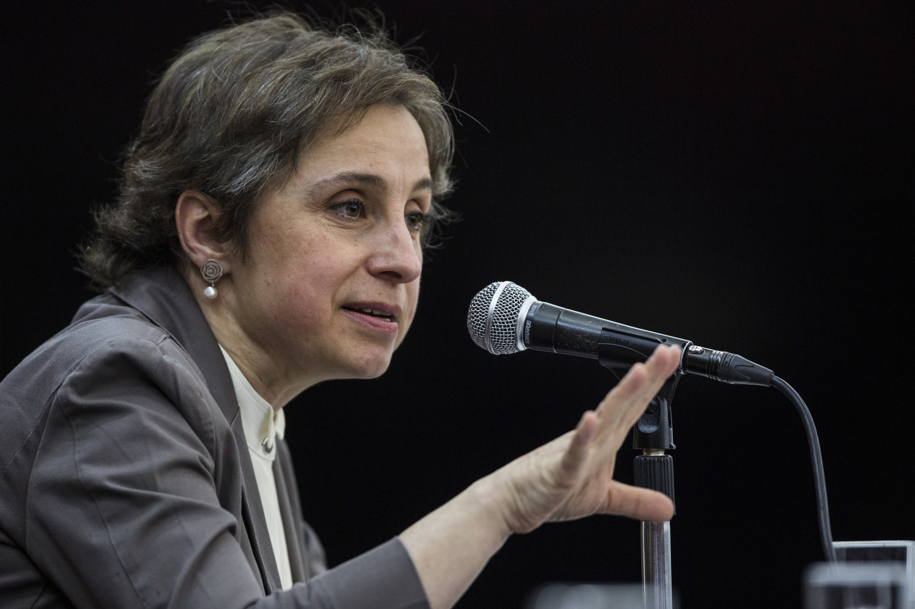 “Si tuviera que volver a elegir, volvería a publicar”: Carmen Aristegui