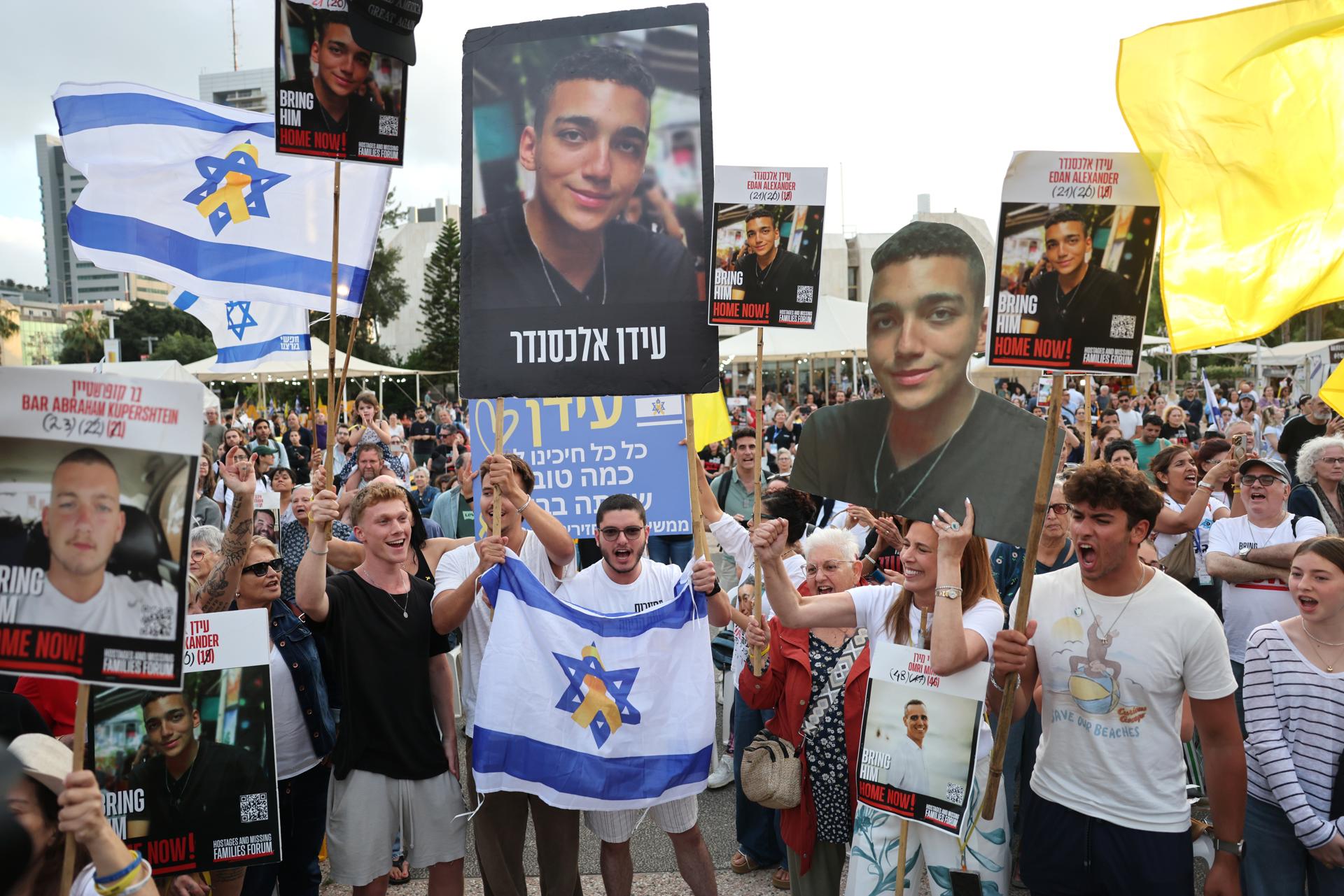 Hamás libera al único rehén estadounidense-israelí con vida, Edan Alexander