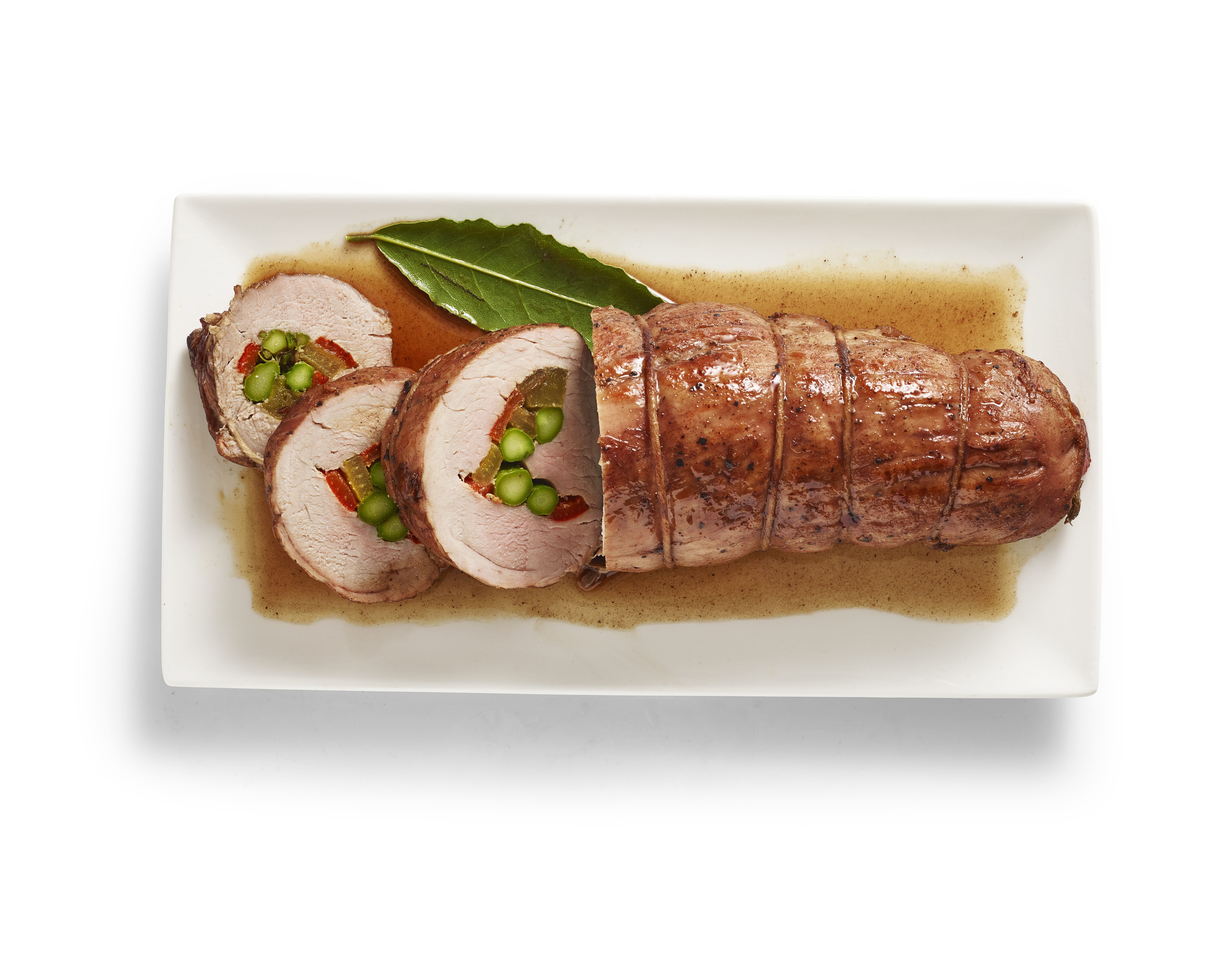 Receta: Pierna de cerdo rellena