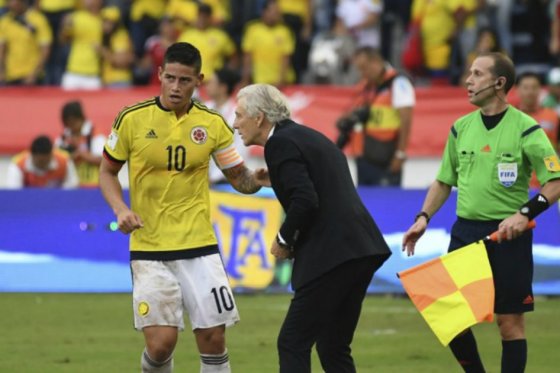 Los árbitros para los próximos partidos de Colombia en la eliminatoria