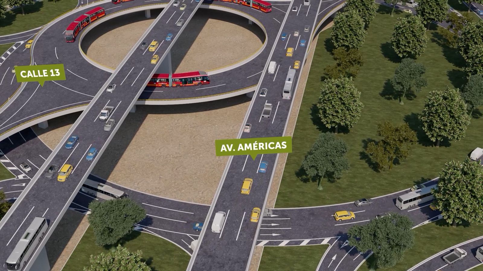 La nueva calle 13 costará $2,4 billones y estará lista en cinco años