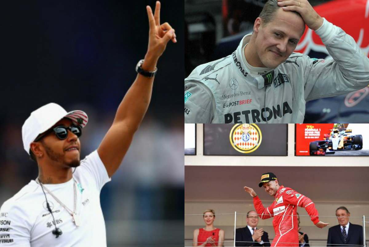 Los 10 pilotos más ganadores de la Fórmula 1